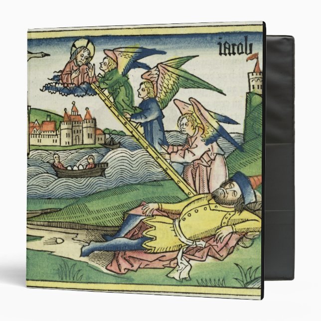 Genesis 28 10 Jacob's Ladder, from the 'Nuremberg Binder (Front/Inside)