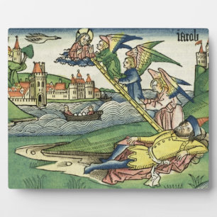 Genesis 28 10 Jacob's Ladder, from the 'Nuremberg Plaque