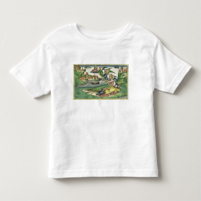 Genesis 28 10 Jacob's Ladder, from the 'Nuremberg Toddler T-shirt (Front)