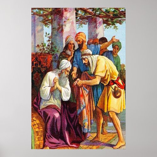 Genesis 37 The Brothers Deceive Jacob poster