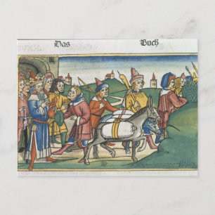 Genesis 42 25-28 Joseph sends his brothers home wi Postcard