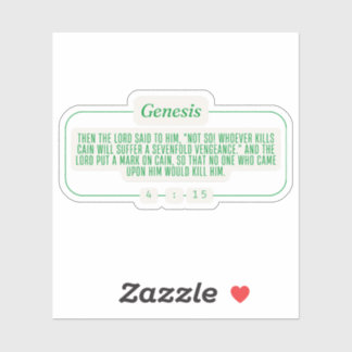 Genesis 4:15 sticker