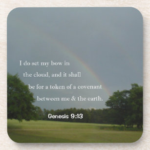 Genesis 9:13 Rainbow Coaster Set