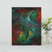 Genesis Abstract Art Letterhead (Standing Front)