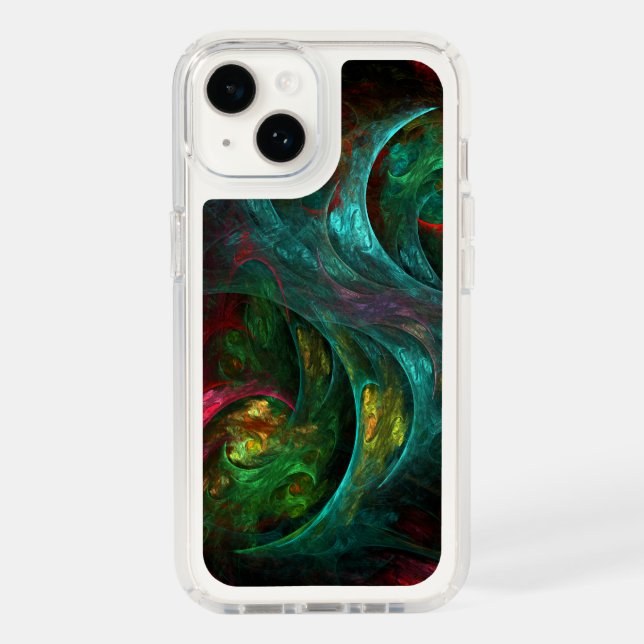 Genesis Abstract Art Speck iPhone Case (Front)