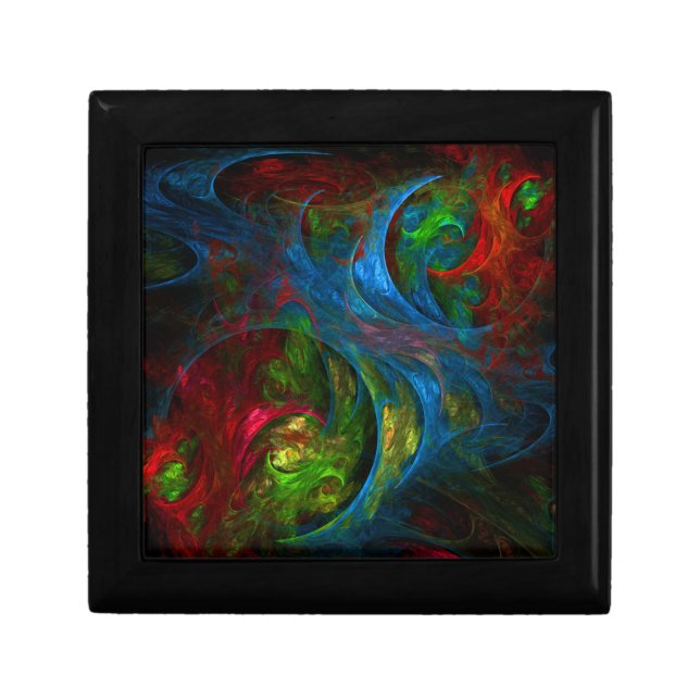 Genesis Blue Abstract Art Gift Box (Front)