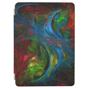 Genesis Blue Abstract Art iPad Air Cover