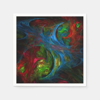 Genesis Blue Abstract Art