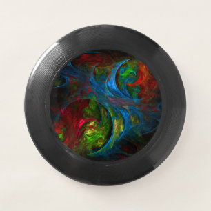 Genesis Blue Abstract Art Wham-O Frisbee