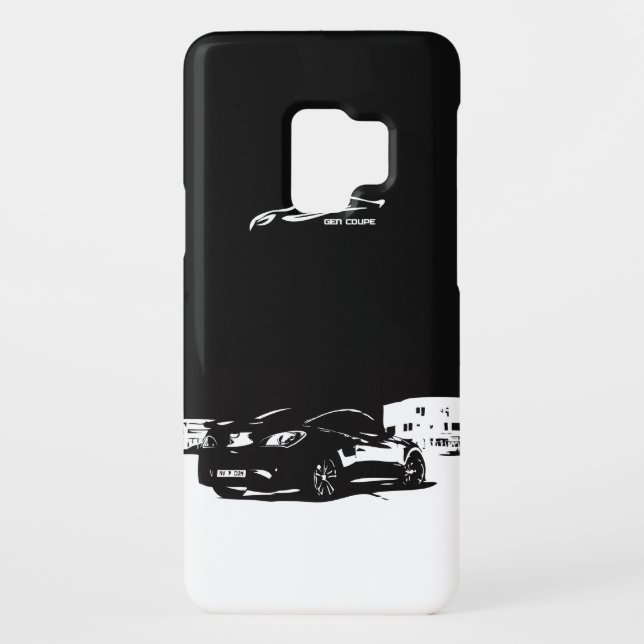 Genesis Coupe rear stance Case-Mate Samsung Galaxy Case (Back)
