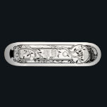 Genesis: Day 3 Skate Deck<br><div class="desc">Original design inspired by God's creation on day 3 as recorded in Genesis chapter 1 verses 9 through 13. (I noticed a typo on the original version, so fixed and reposted, deleted old item).</div>