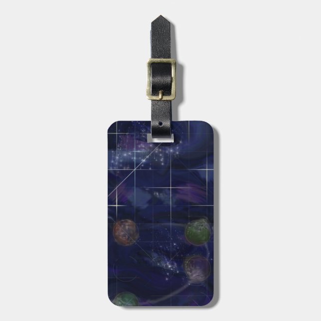 Genesis Day 4: Stars 2014 Luggage Tag (Front Vertical)