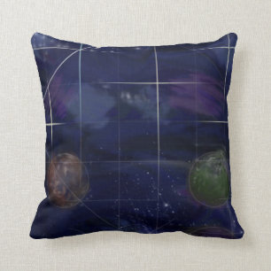 Genesis Day 4: Stars 2014 Throw Pillow