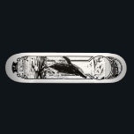 Genesis: Day 5 Skate Deck<br><div class="desc">Original design inspired by God's creation on day 5 as recorded in Genesis chapter 1 verses 20 through 23. On the fifth day God created the animals of the sea and the air.</div>