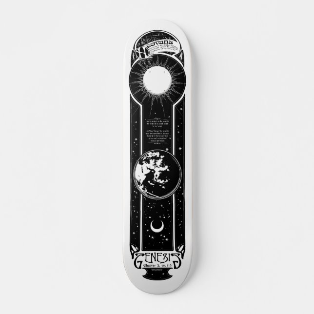 Genesis: Day 7 Skate Deck (Front)