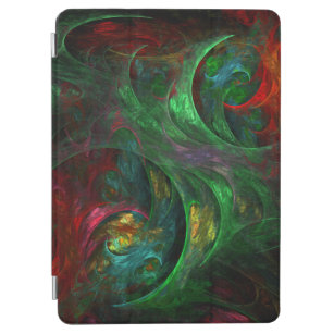 Genesis Green Abstract Art iPad Air Cover