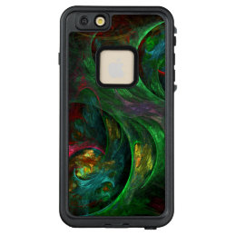 Genesis Green Abstract Art LifeProof FRĒ iPhone 6/6s Plus Case