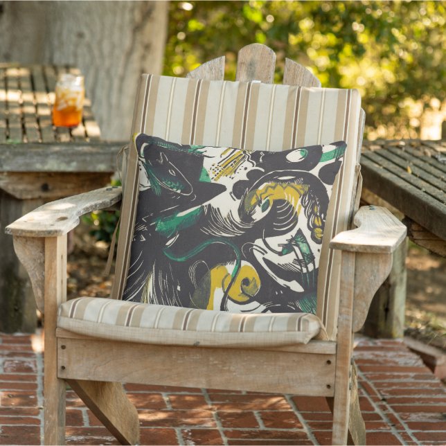 Genesis II Outdoor Art Pillow (Chair)