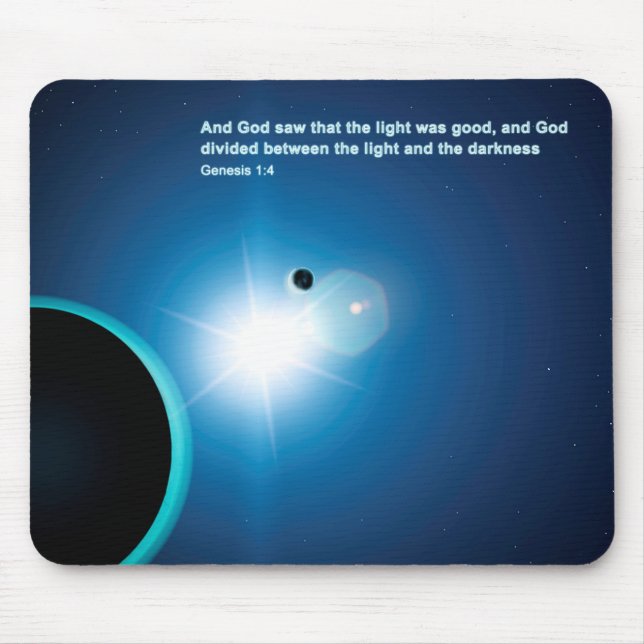 Genesis - Light And Darkness Mouse Pad (Front)