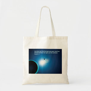 Genesis - Light And Darkness Tote Bag