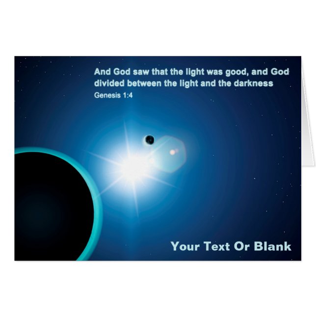 Genesis - Light From Darkness Cards (Front Horizontal)