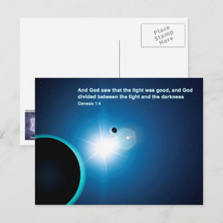 Genesis - Light From Darkness Postcard
