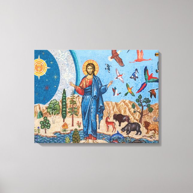 Genesis mosaic Premium Wrapped Canvas (Gloss) Print (Front)