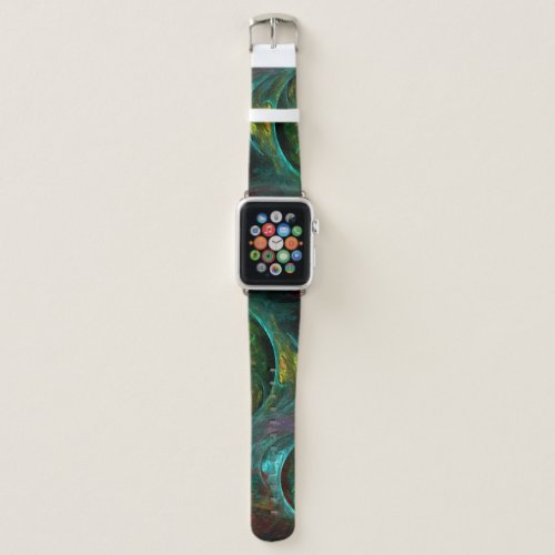 Genesis Nova Abstract Art Apple Watch Band