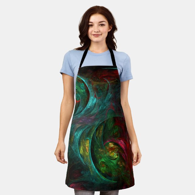 Genesis Nova Abstract Art Apron (Worn)