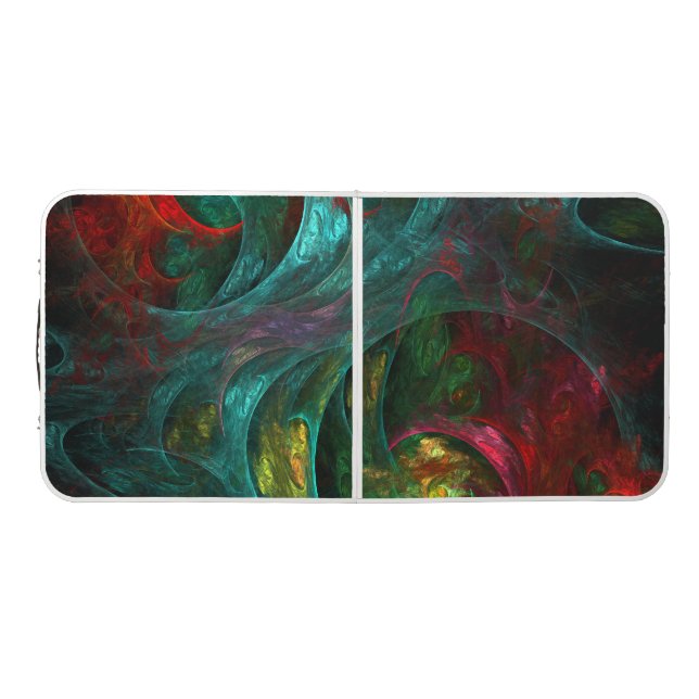 Genesis Nova Abstract Art Beer Pong Table (Top)