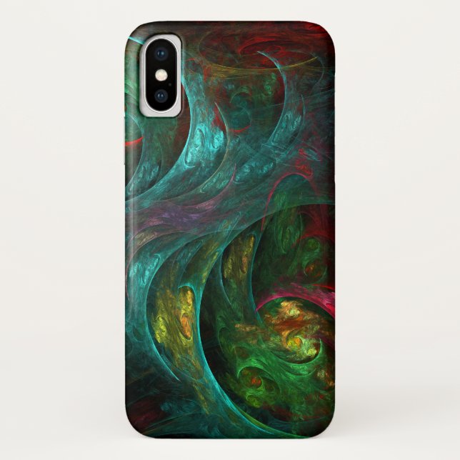 Genesis Nova Abstract Art Case-Mate iPhone Case (Back)