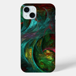 Genesis Nova Abstract Art iPhone 15 Plus Case