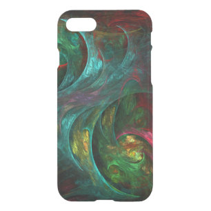 Genesis Nova Abstract Art Deflector iPhone SE/8/7 Case