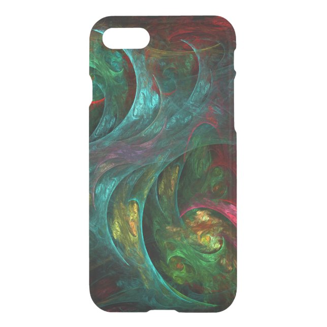 Genesis Nova Abstract Art Deflector Uncommon iPhone Case (Back)