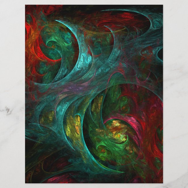 Genesis Nova Abstract Art Flyer (Front)