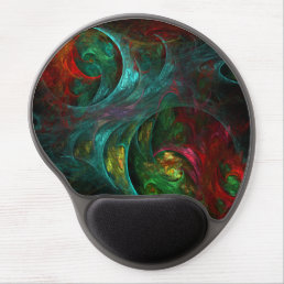 Genesis Nova Abstract Art Gel Mousepad