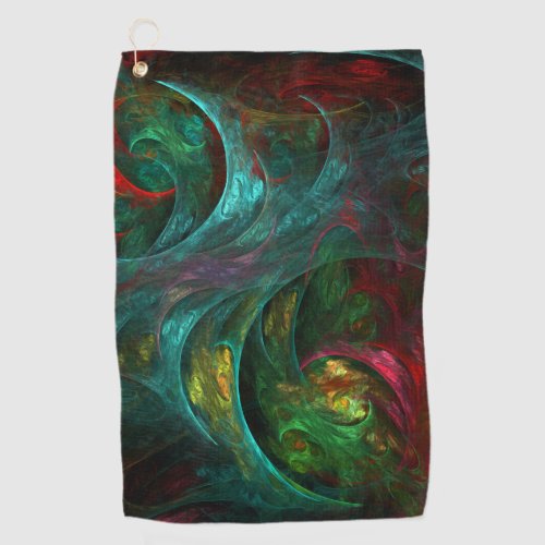 Genesis Nova Abstract Art Golf Towel