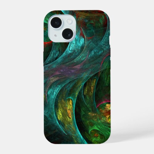 Genesis Nova Abstract Art iPhone 15 Case