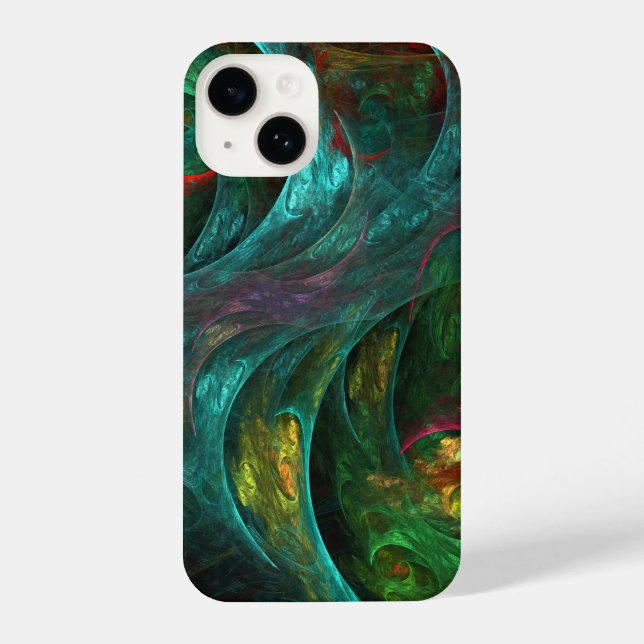 Genesis Nova Abstract Art iPhone Case (Back)