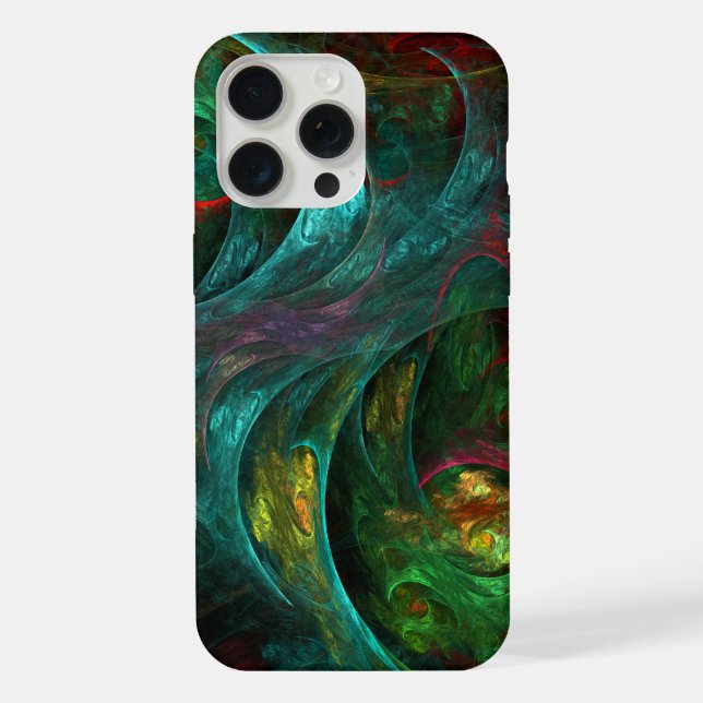 Genesis Nova Abstract Art iPhone Case (Back)
