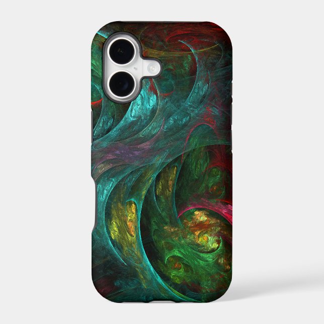 Genesis Nova Abstract Art Iphone Case (Back)