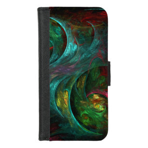 Genesis Nova Abstract Art iPhone 8/7 Wallet Case