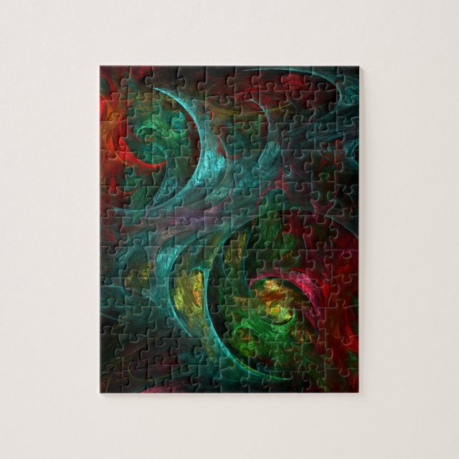 Genesis Nova Abstract Art Jigsaw Puzzle (Vertical)