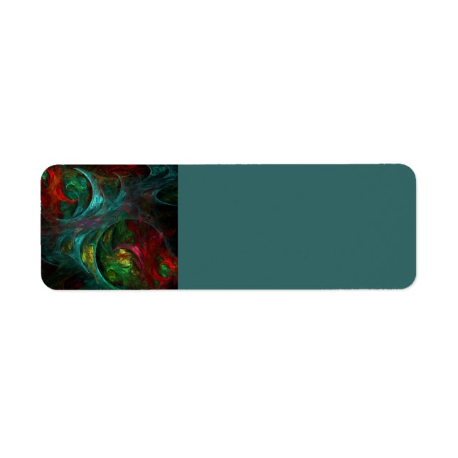 Genesis Nova Abstract Art Label (Front)