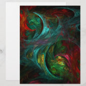 Genesis Nova Abstract Art Letterhead (Front/Back)