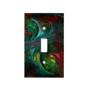 Genesis Nova Abstract Art Light Switch Cover