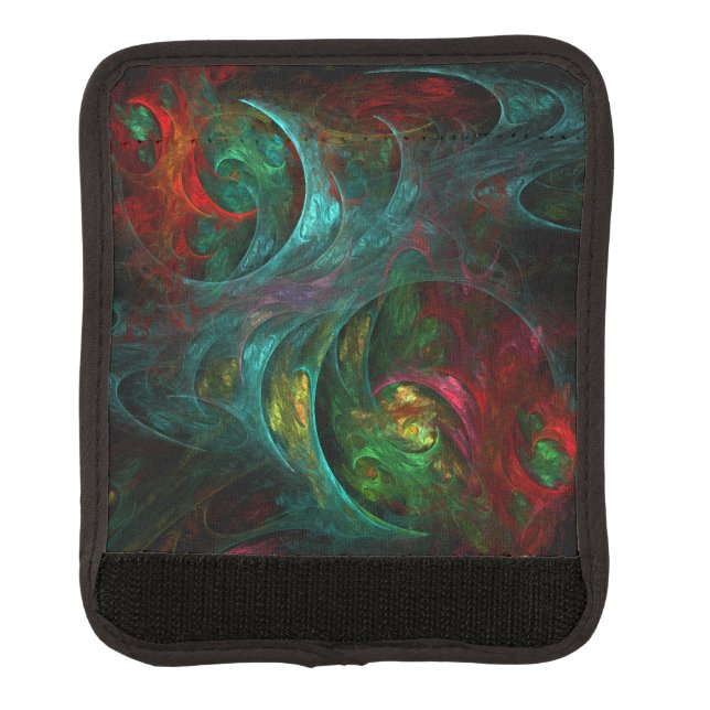 Genesis Nova Abstract Art Luggage Handle Wrap (Front)