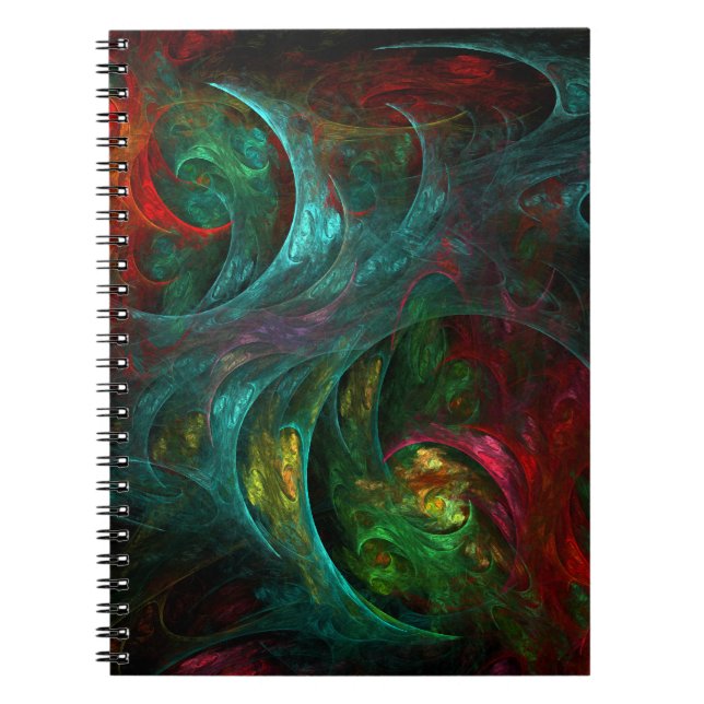 Genesis Nova Abstract Art Notebook (Front)