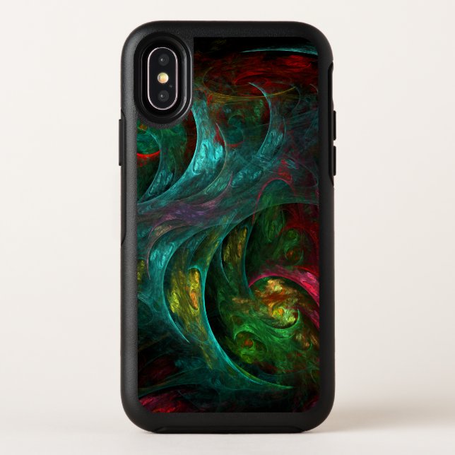 Genesis Nova Abstract Art Otterbox iPhone Case (Back)