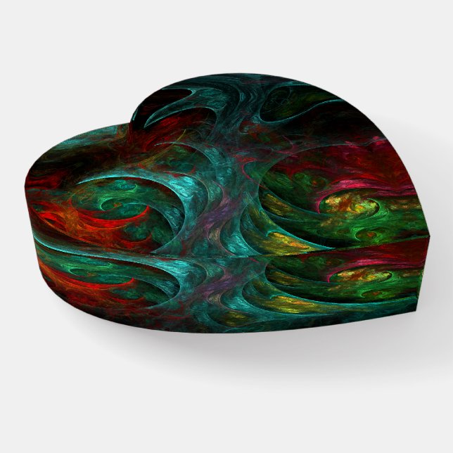Genesis Nova Abstract Art Paperweight (Angled)